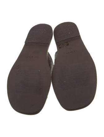 St. Agni Leather Slides