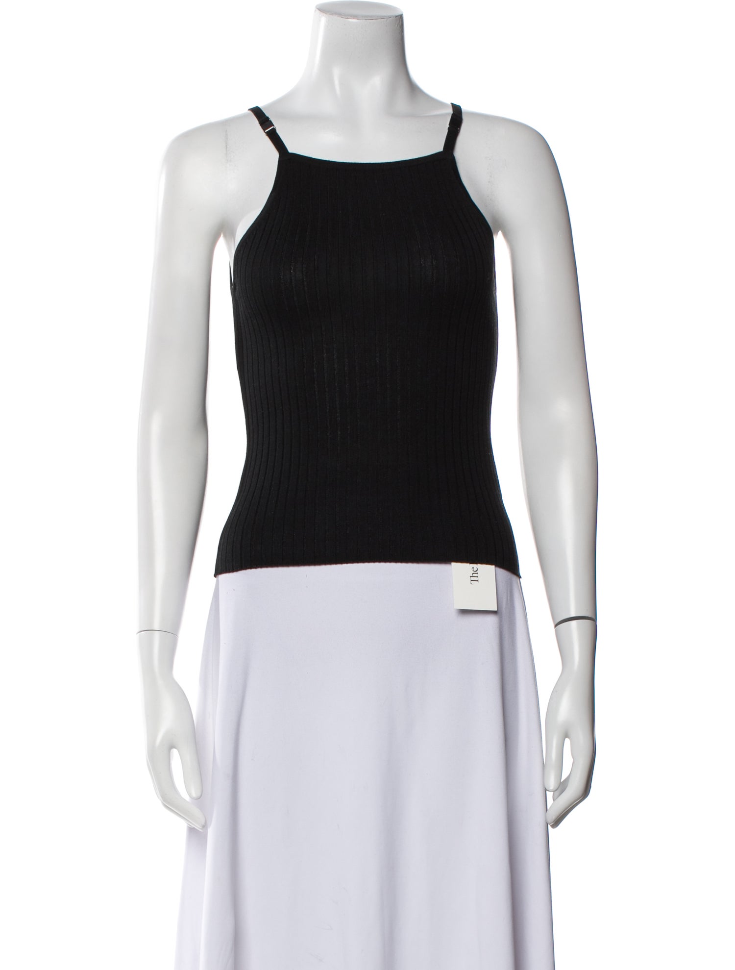 St. Agni Square Neckline Sleeveless Crop Top