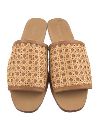 St. Agni Leather Slides