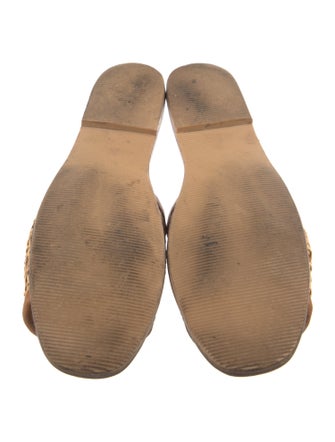 St. Agni Leather Slides