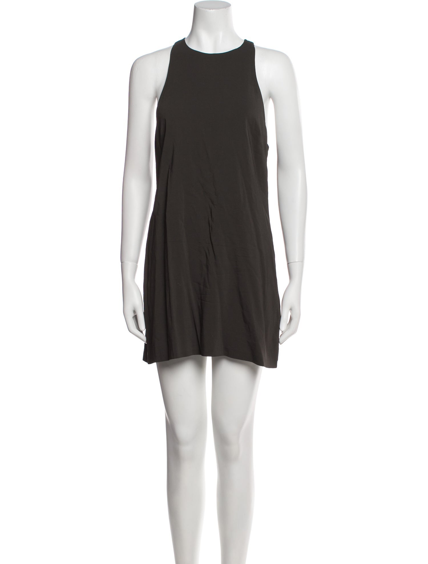 St. Agni Crew Neck Mini Dress