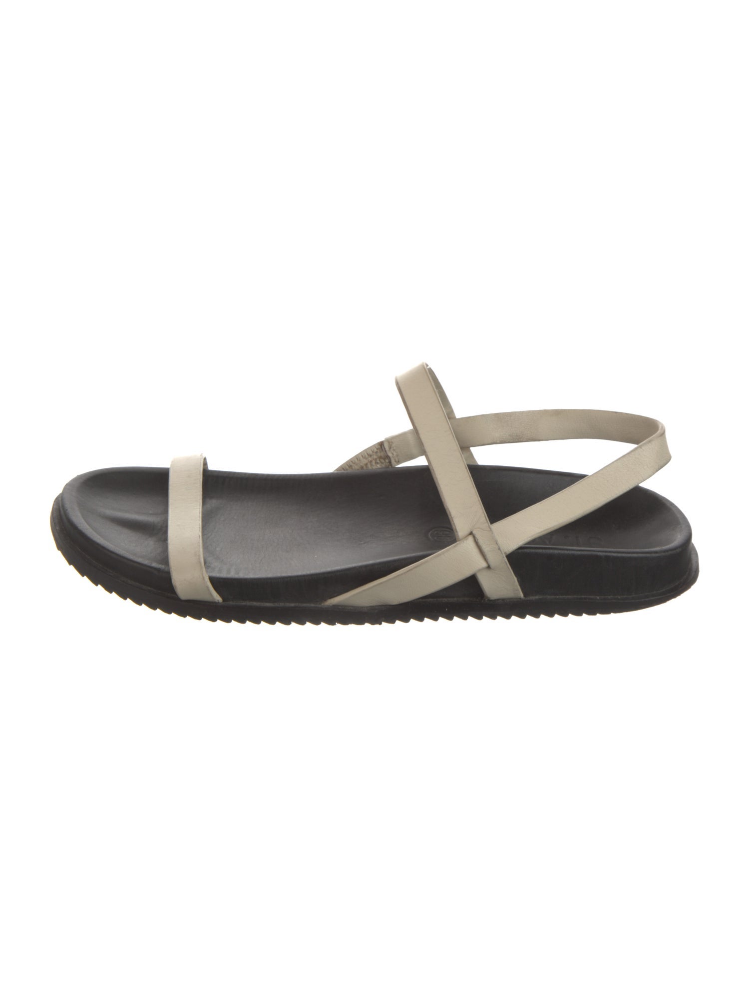 St. Agni Leather Slides