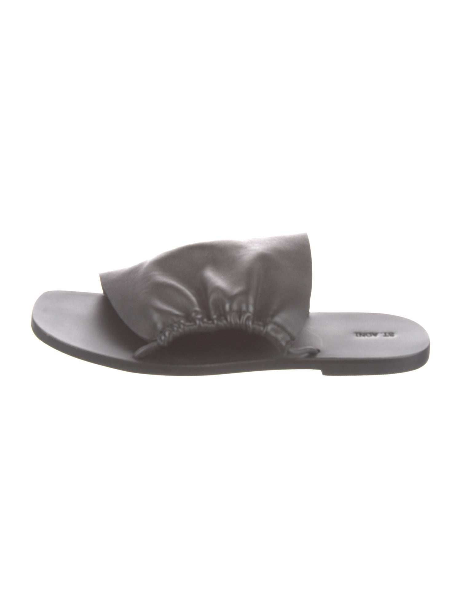 St. Agni Leather Slides