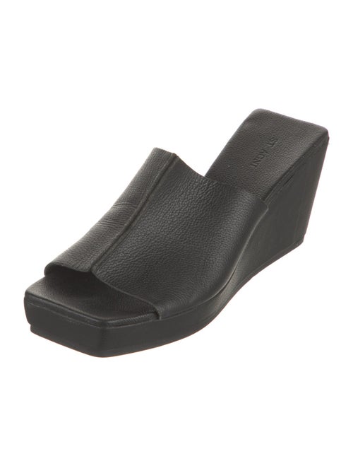 St. Agni Leather Slides