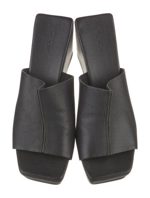 St. Agni Leather Slides