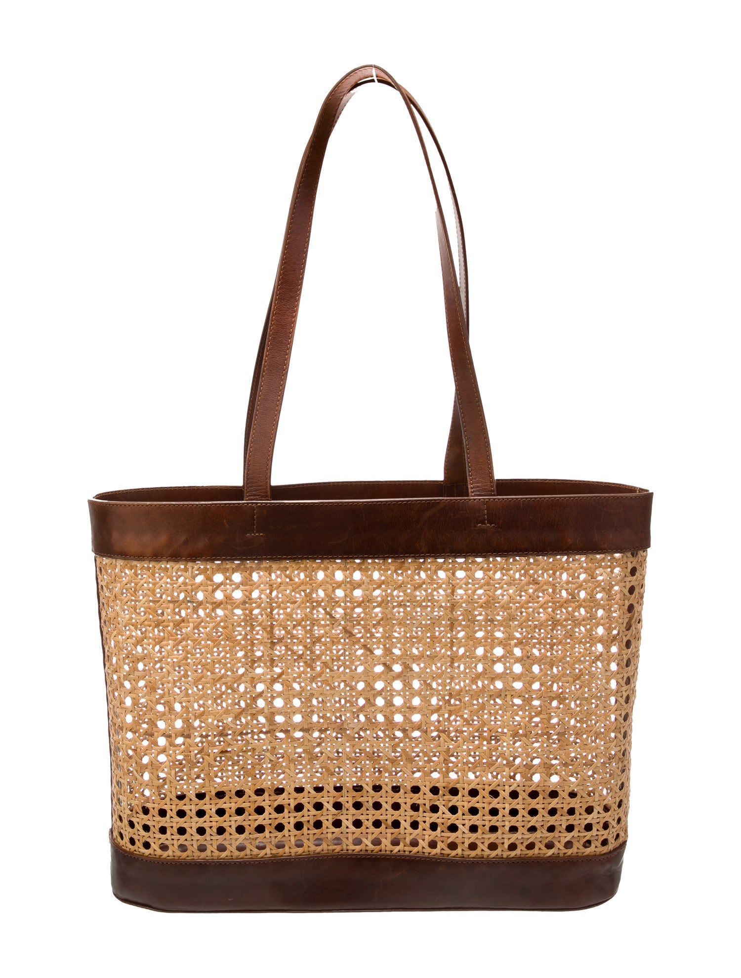 St. Agni Raffia Tote
