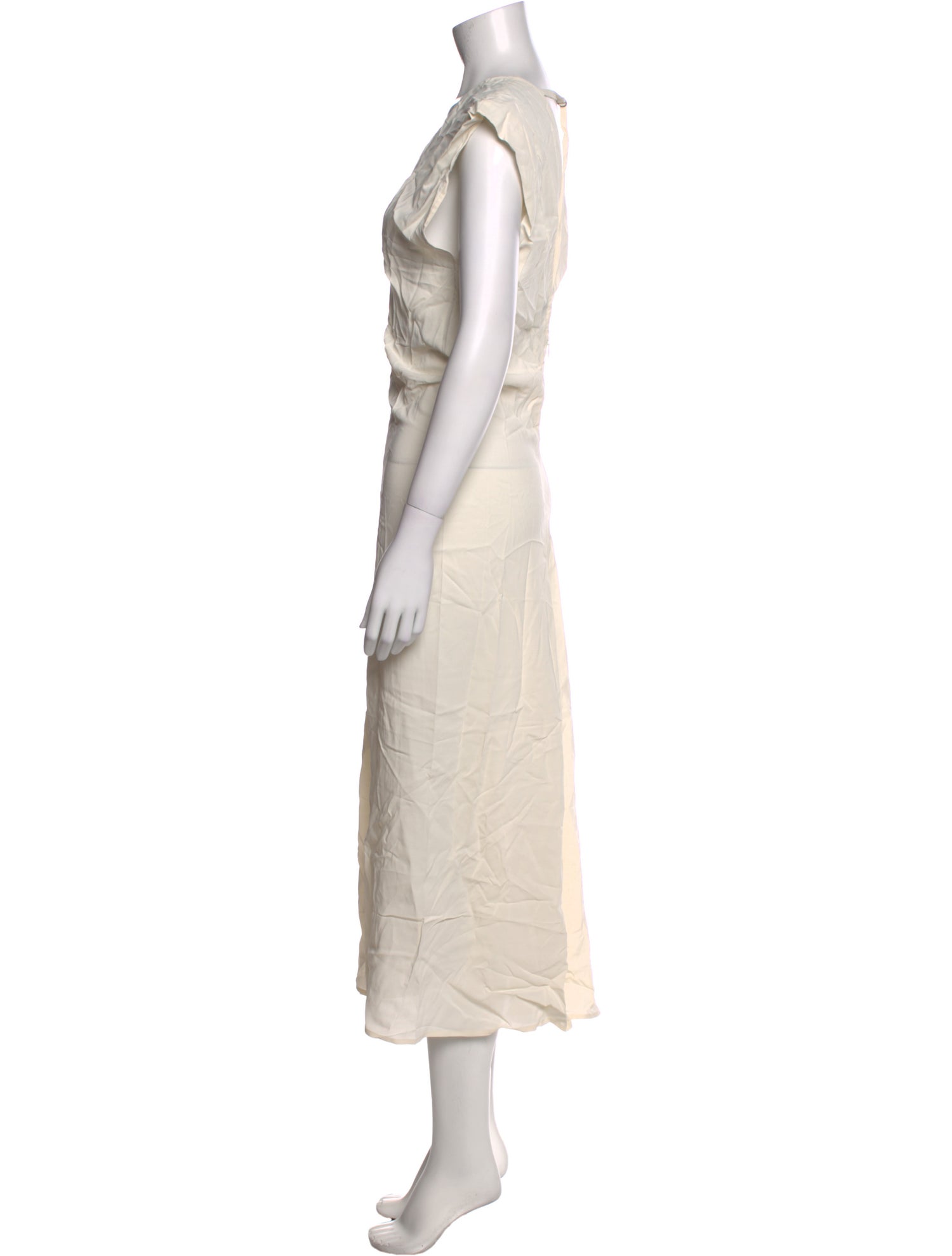 St. Agni V-Neck Long Dress