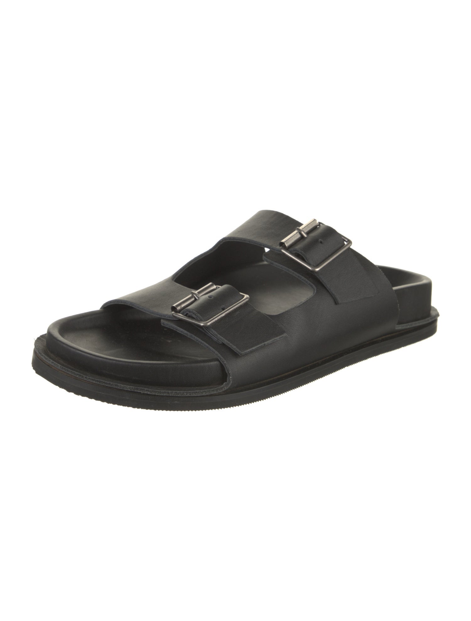 St. Agni Leather Slides