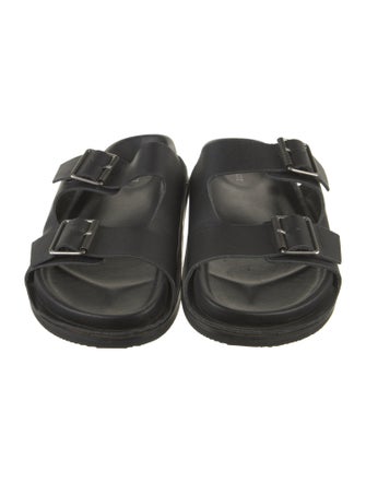 St. Agni Leather Slides