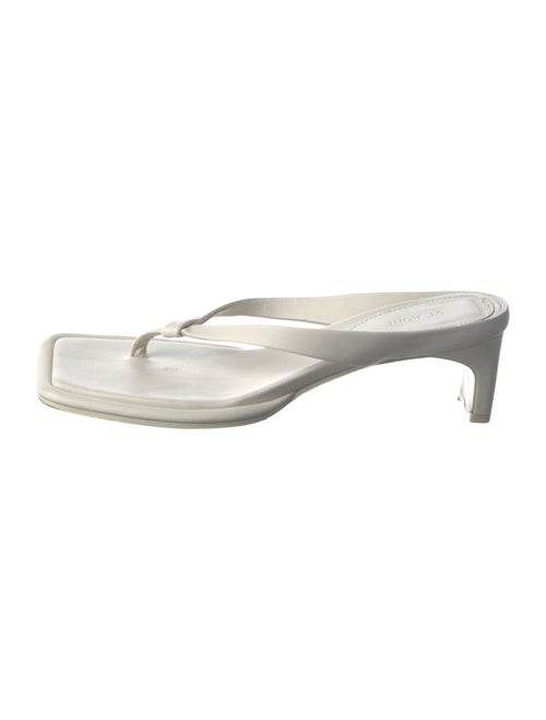 St. Agni Leather Flip Flops