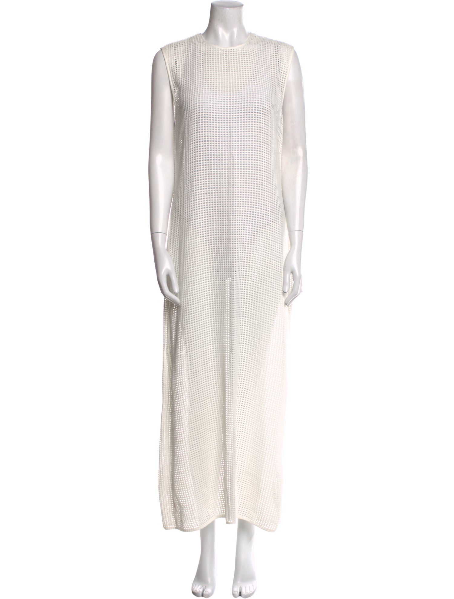 St. Agni Crew Neck Long Dress