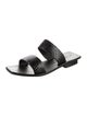 St. Agni Leather Slides