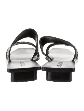 St. Agni Leather Slides