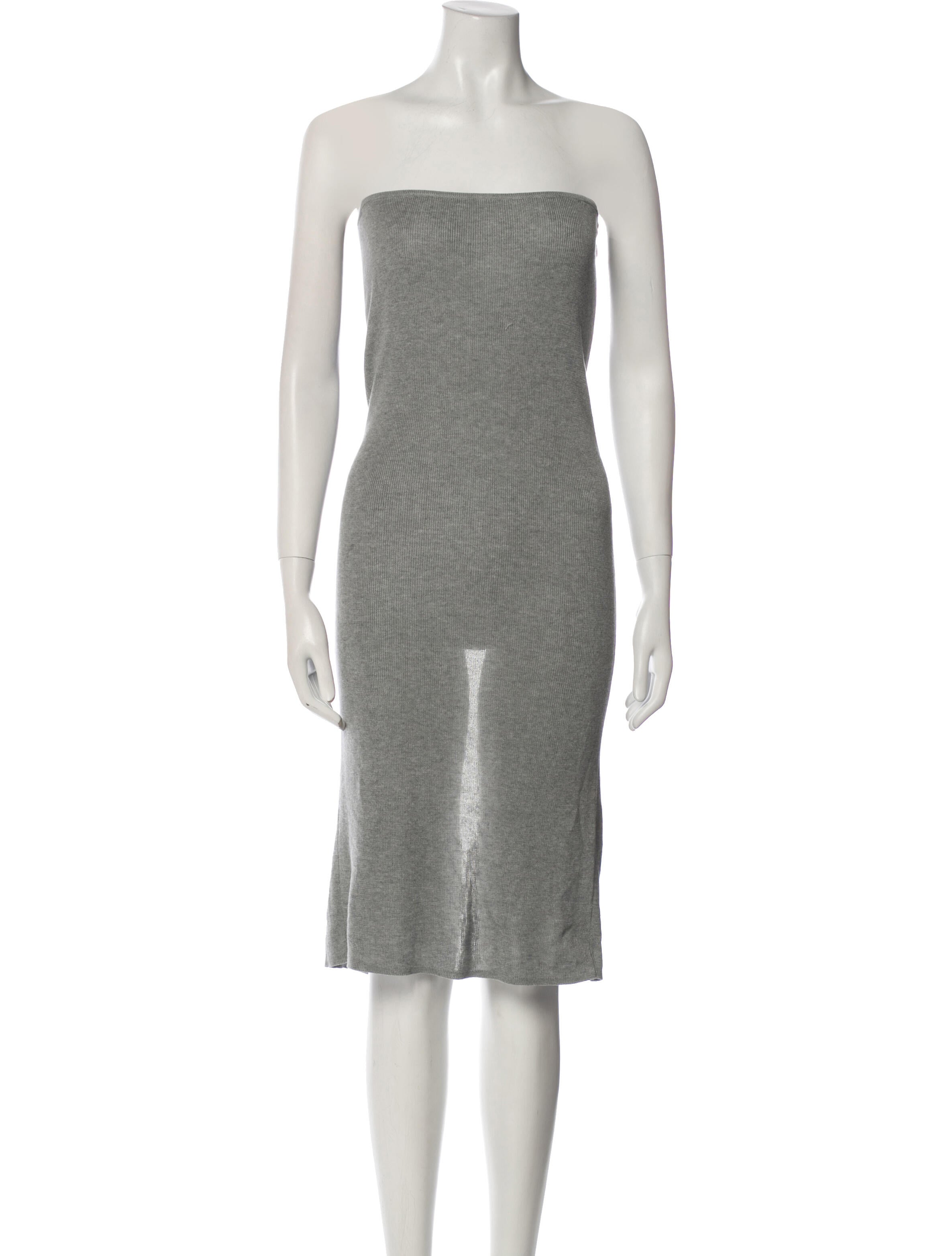 St. Agni Strapless Mini Dress