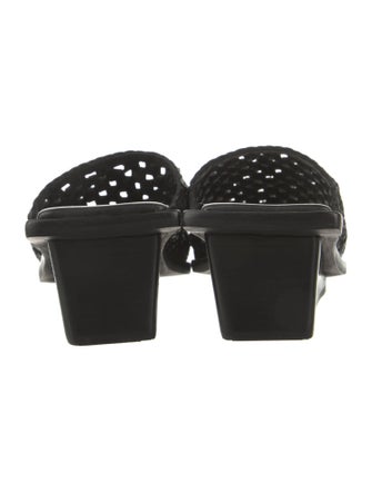 St. Agni Leather Patterned Slides