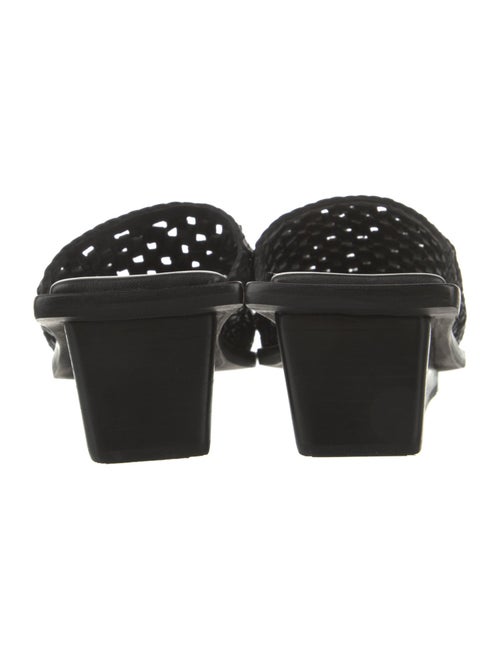 St. Agni Leather Patterned Slides