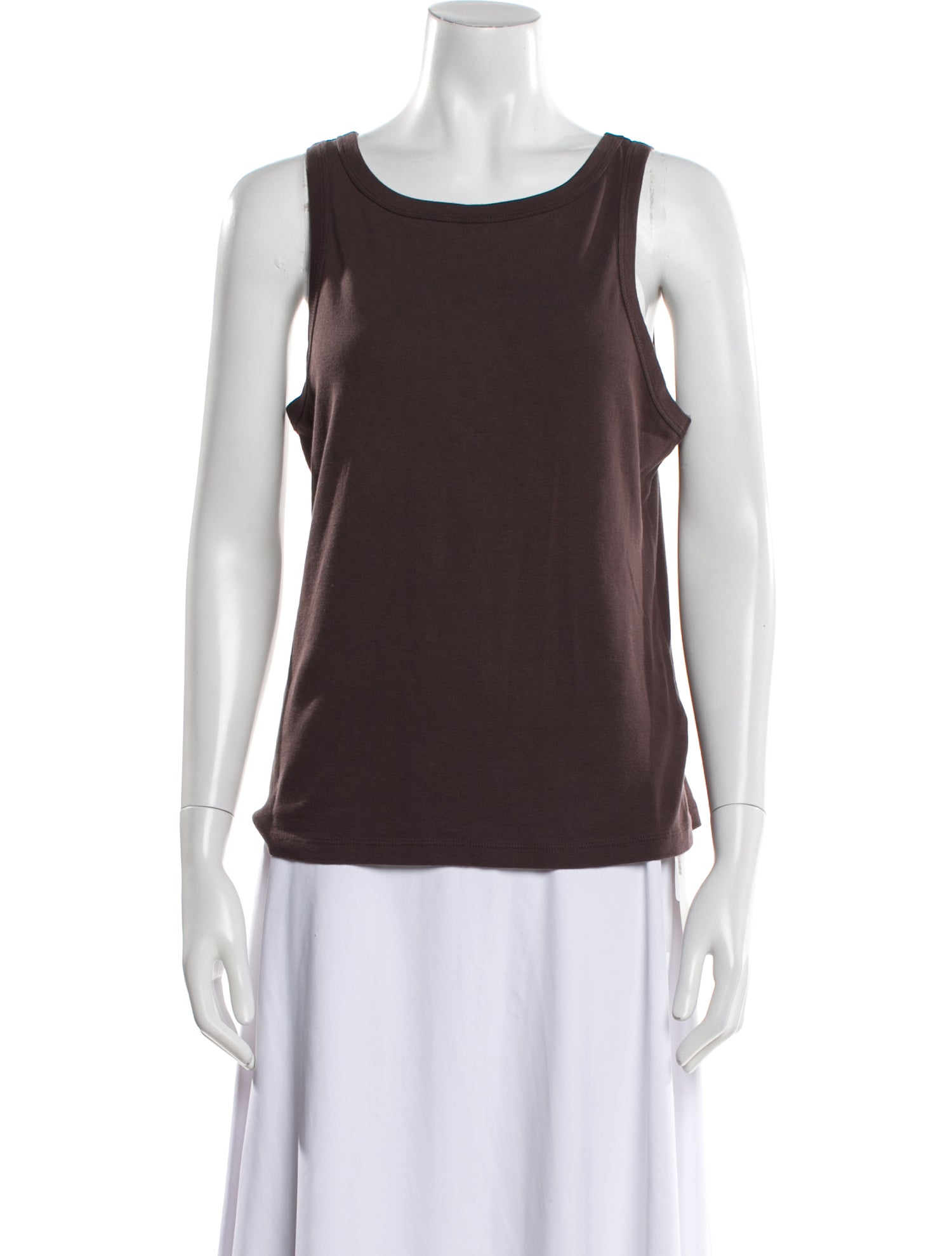 St. Agni Scoop Neck Sleeveless Top