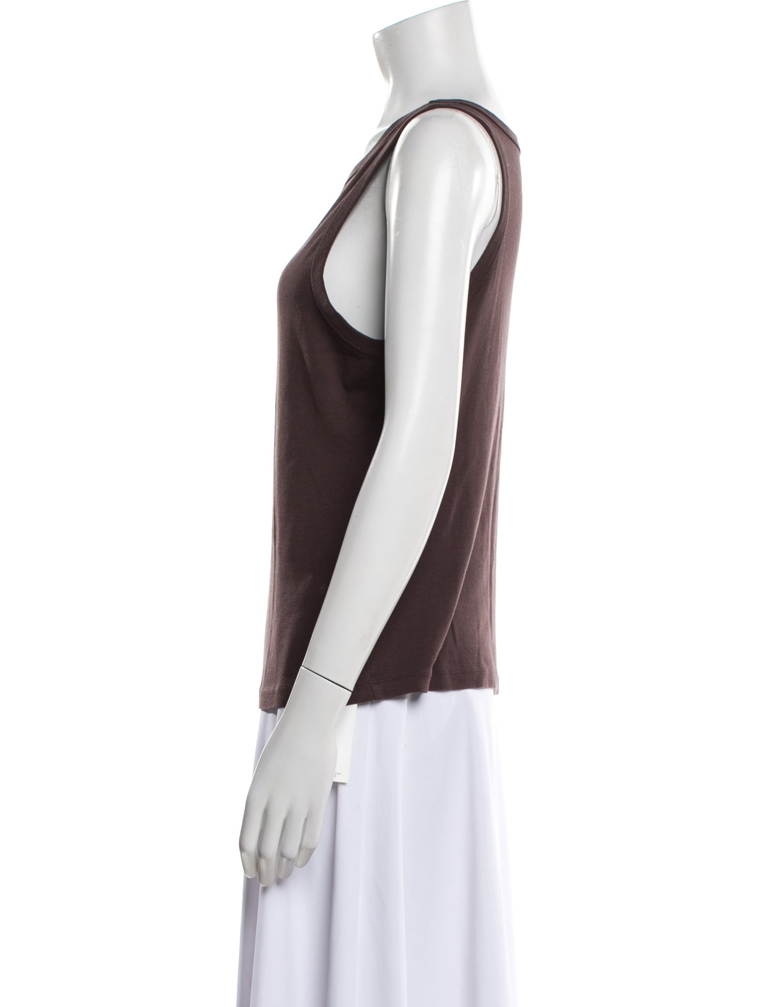 St. Agni Scoop Neck Sleeveless Top