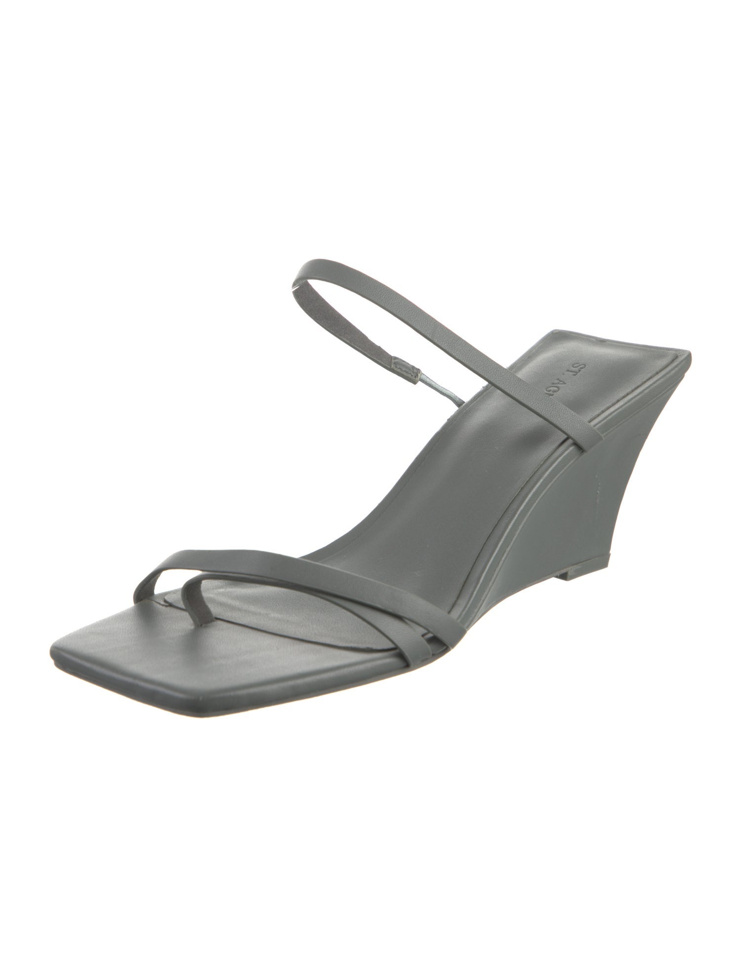 St. Agni Leather Slides