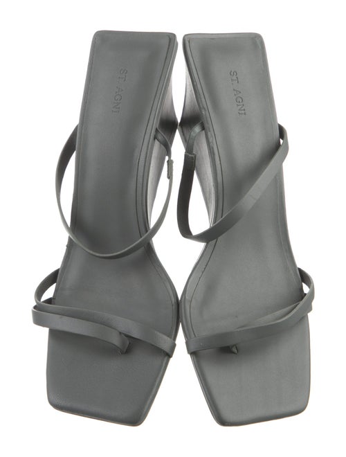 St. Agni Leather Slides