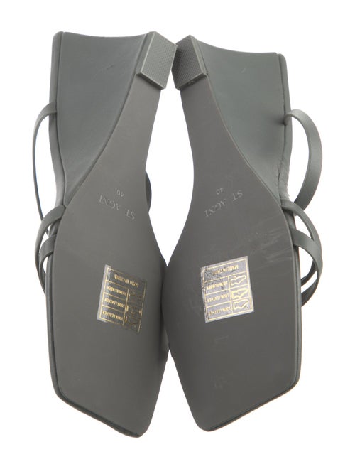 St. Agni Leather Slides