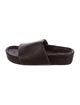 St. Agni Leather Slides