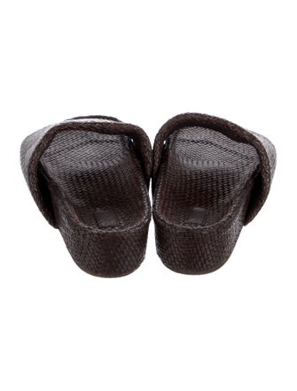 St. Agni Leather Slides