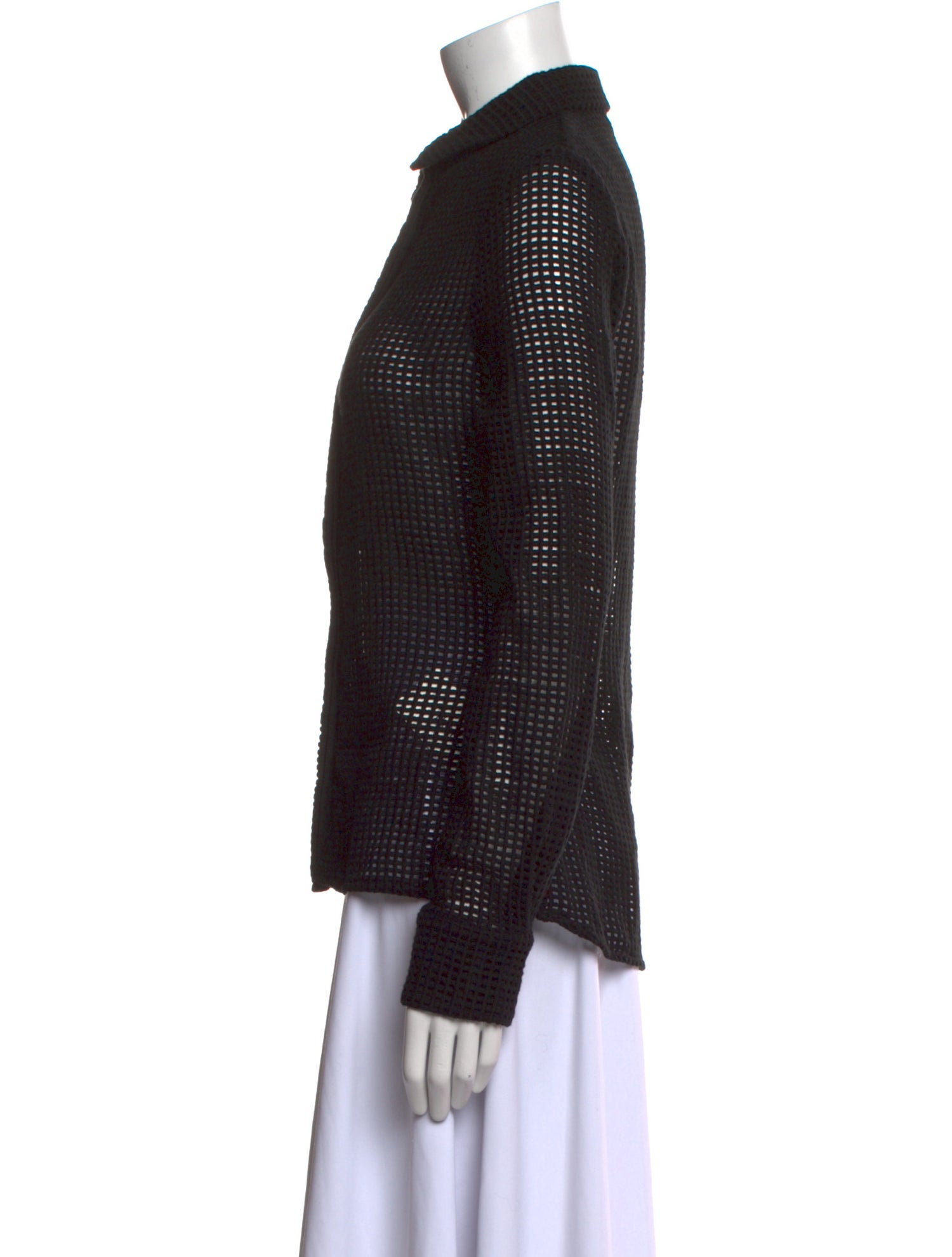 St. Agni Long Sleeve Button-Up Top