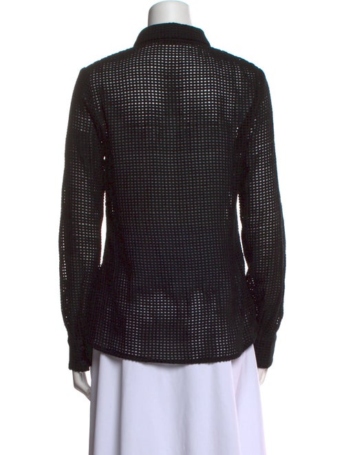 St. Agni Long Sleeve Button-Up Top