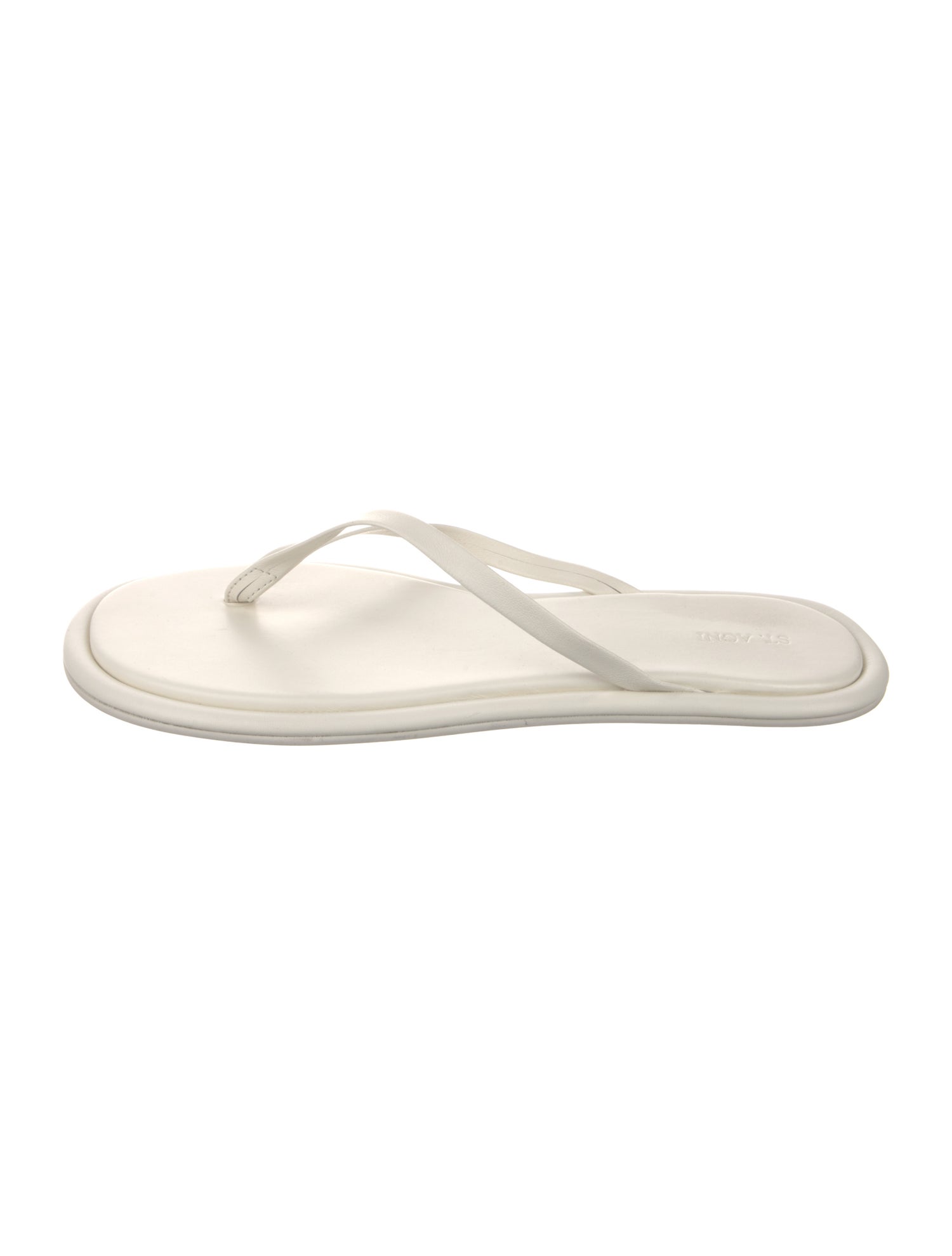 St. Agni Leather Flip Flops