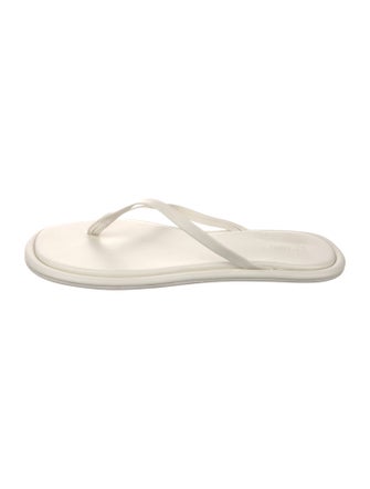 St. Agni Leather Flip Flops