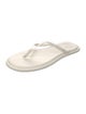 St. Agni Leather Flip Flops