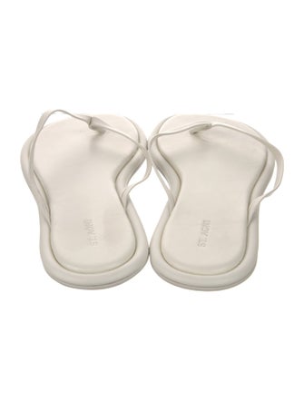 St. Agni Leather Flip Flops