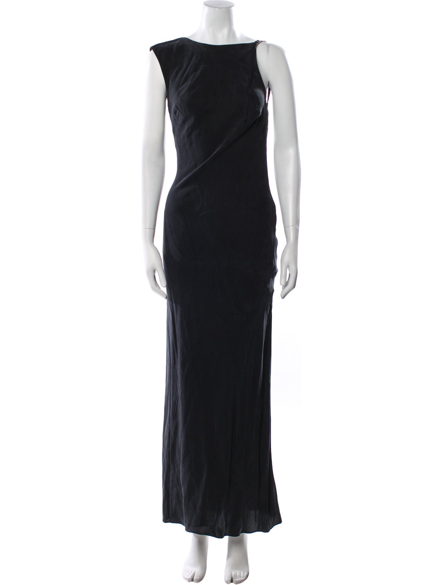 St. Agni Bateau Neckline Long Dress