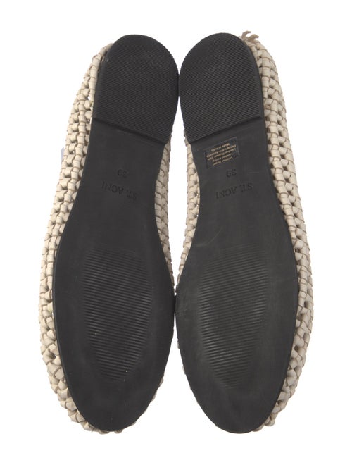 St. Agni Leather Ballet Flats