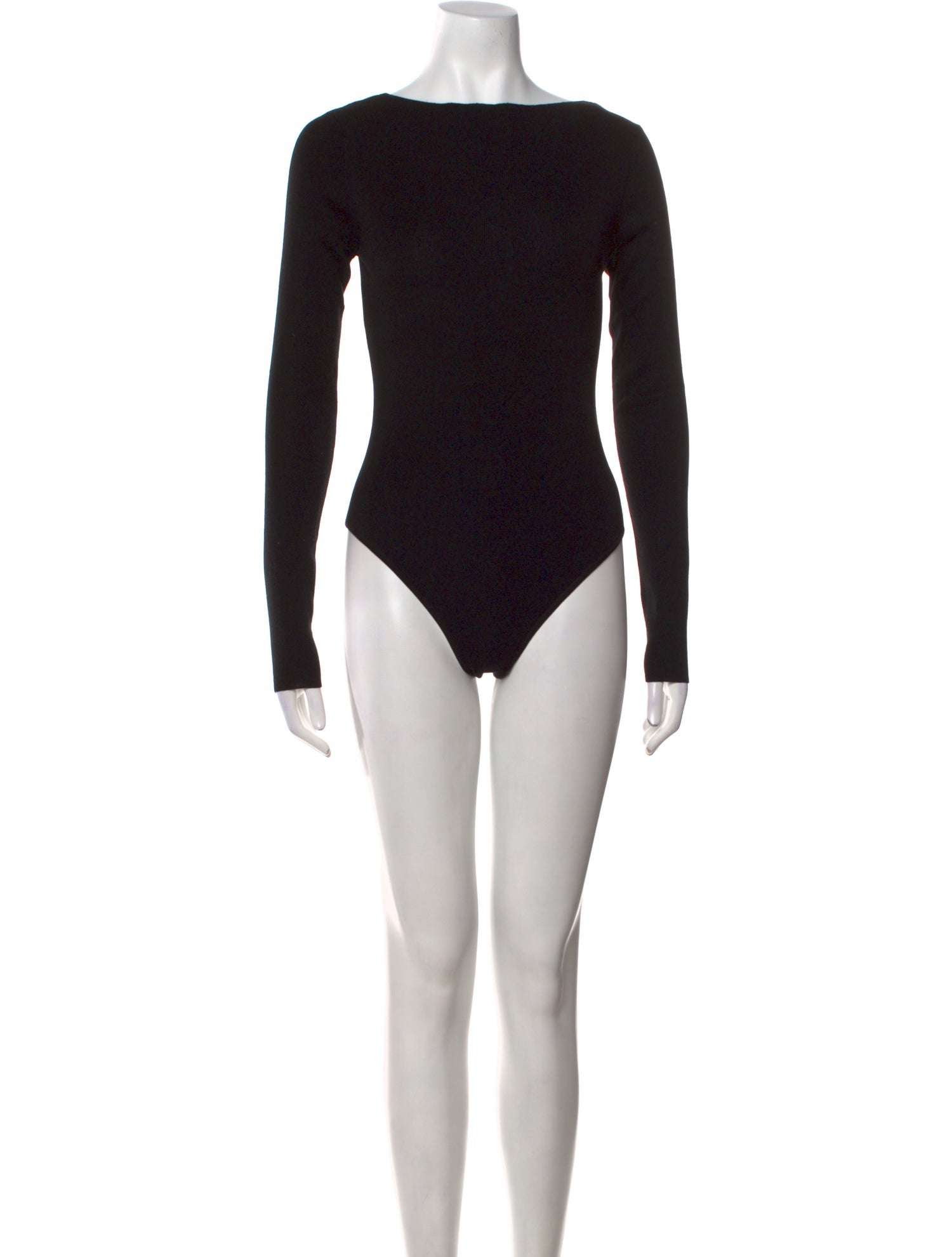 St. Agni Bateau Neckline Long Sleeve Bodysuit