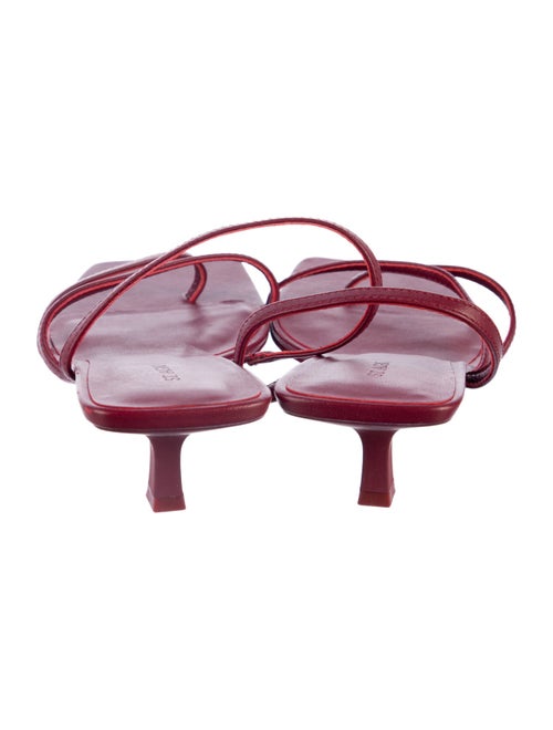 St. Agni Leather Slides