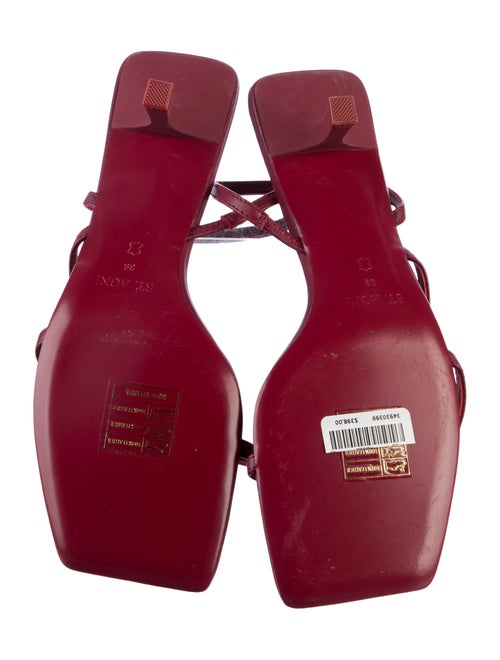 St. Agni Leather Slides