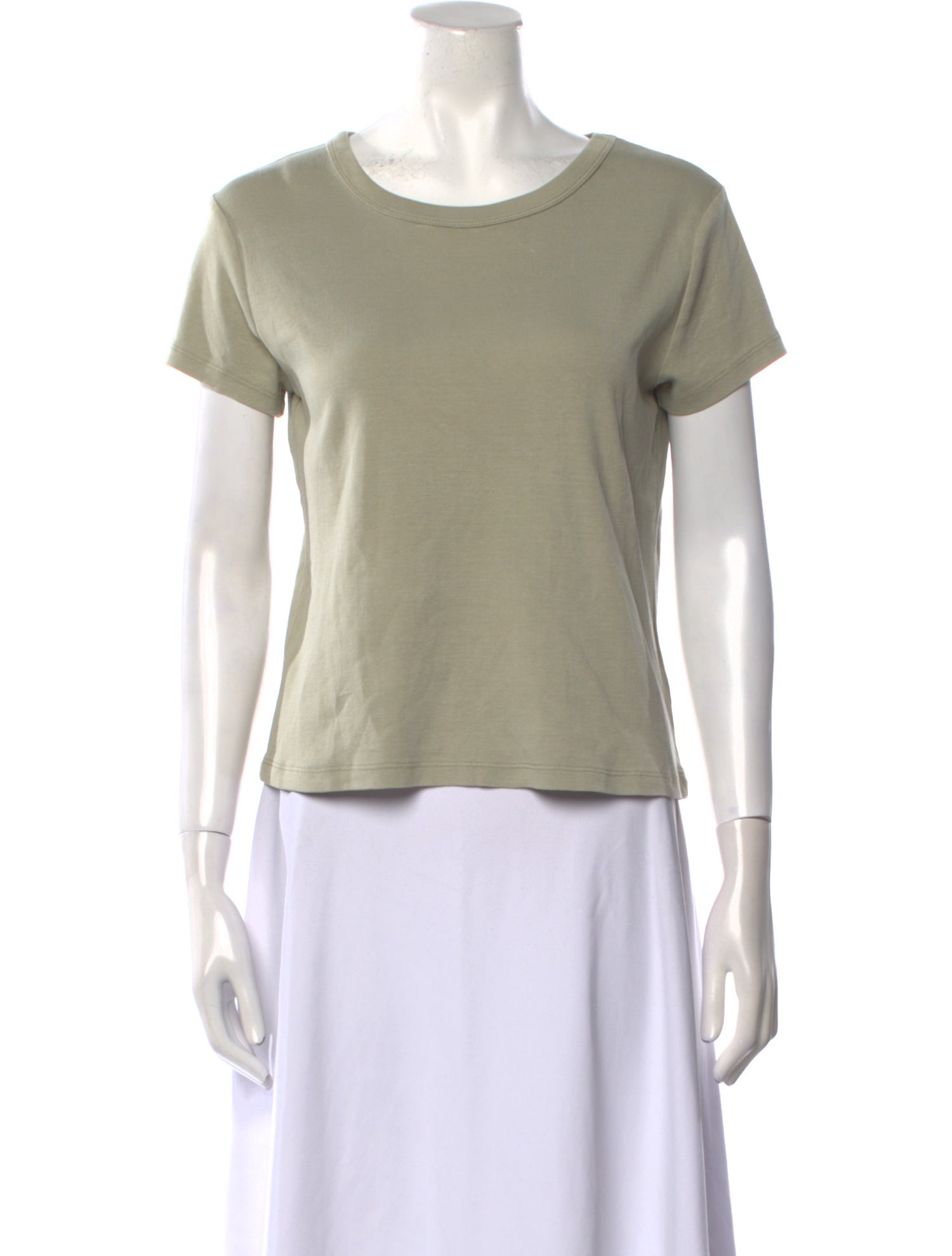 St. Agni Scoop Neck Short Sleeve T-Shirt w/ Tags