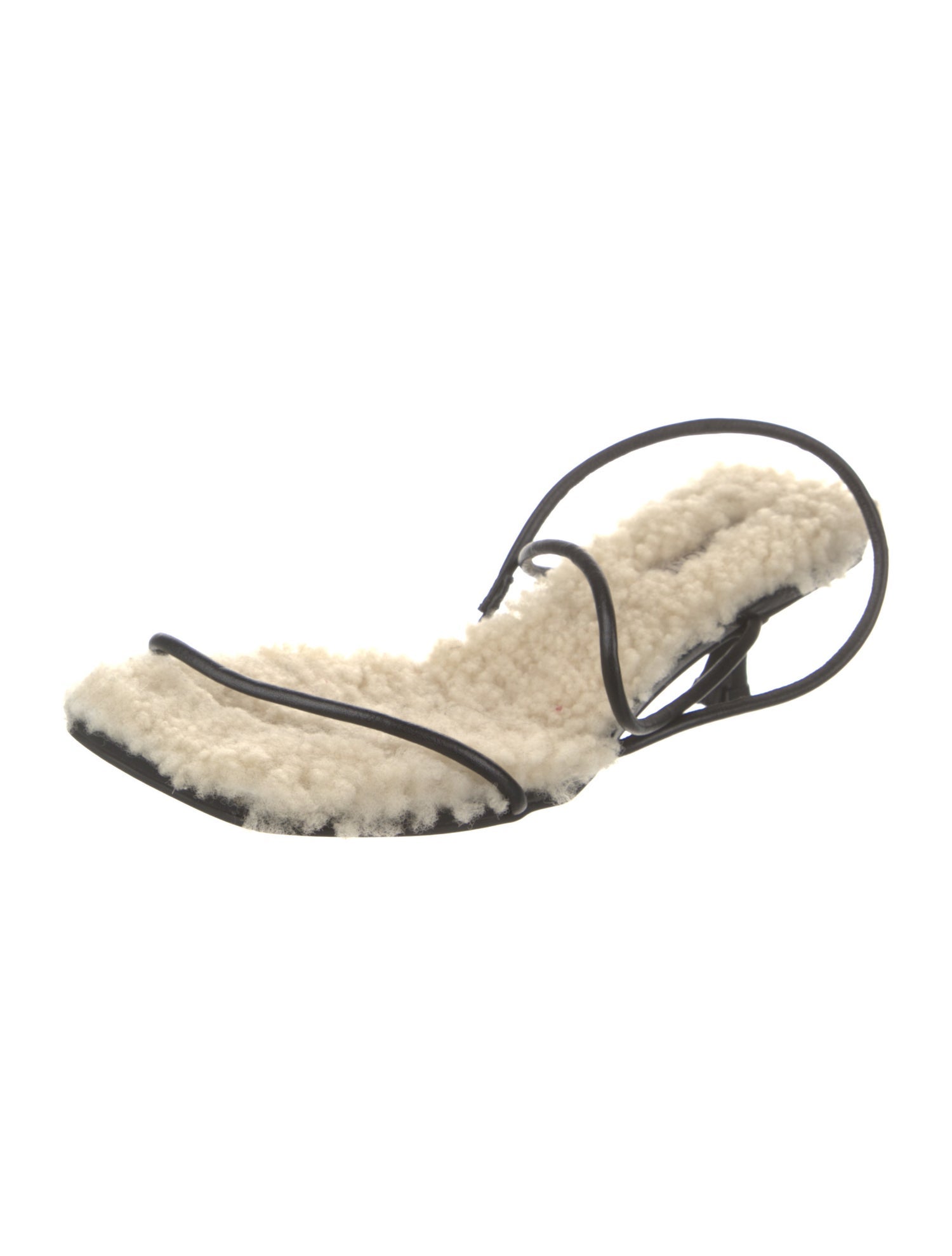 St. Agni Leather Slingback Sandals