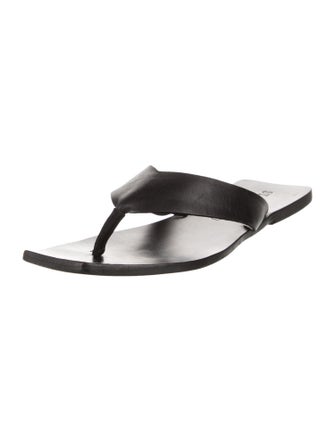 St. Agni Leather Slides