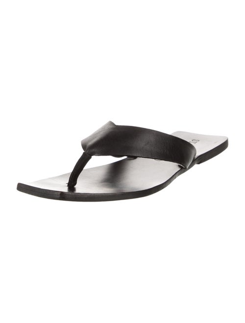 St. Agni Leather Slides