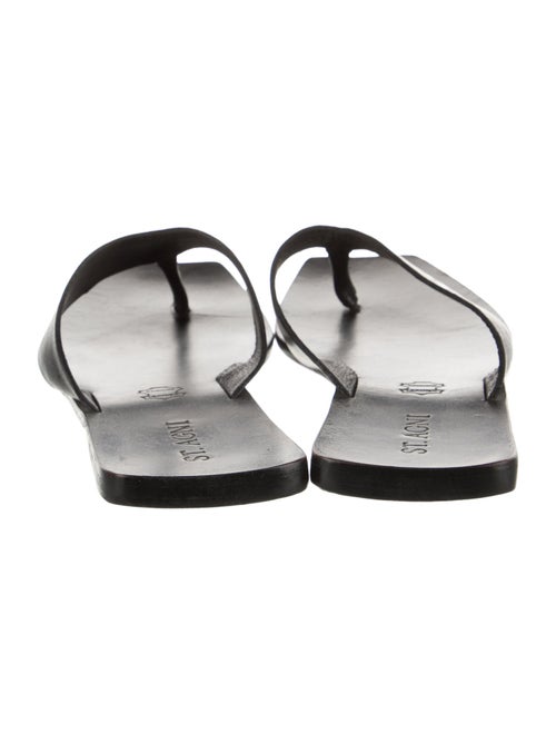 St. Agni Leather Slides