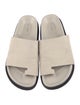 St. Agni Suede Slides