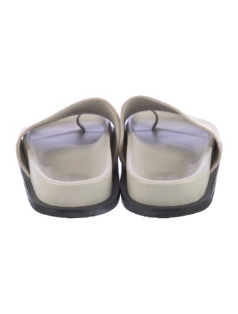 St. Agni Suede Slides