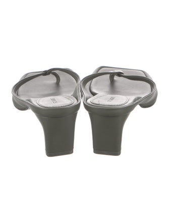 St. Agni Leather Flip Flops