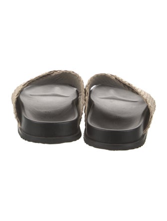 St. Agni Leather Slides