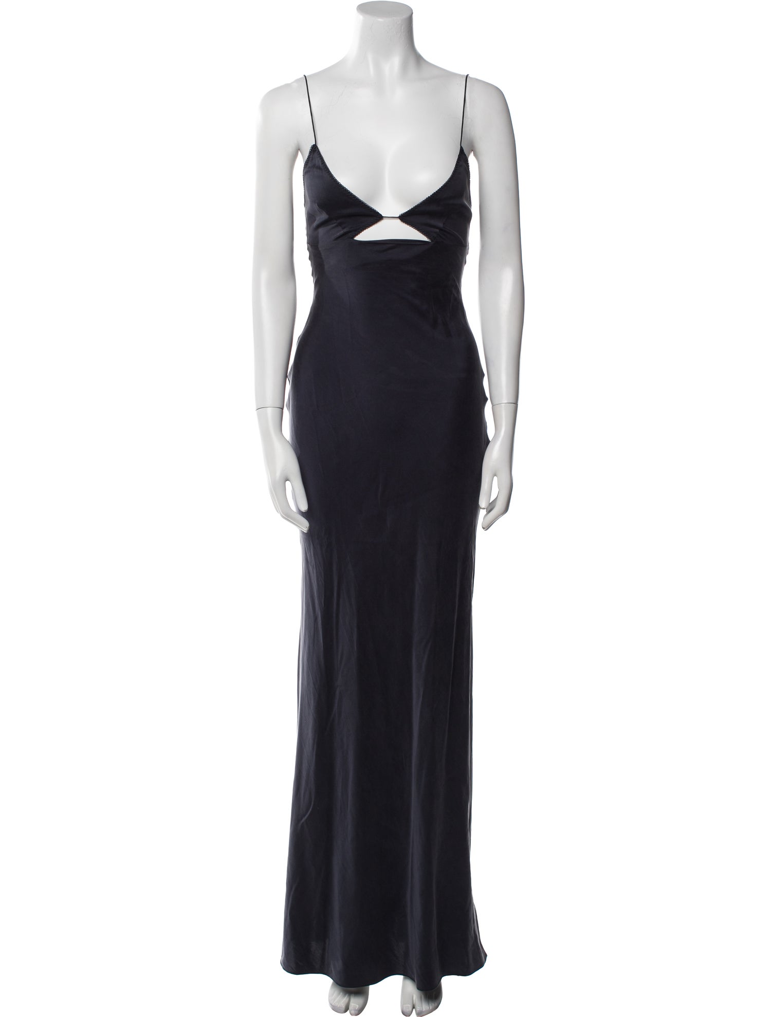 St. Agni Silk Long Dress