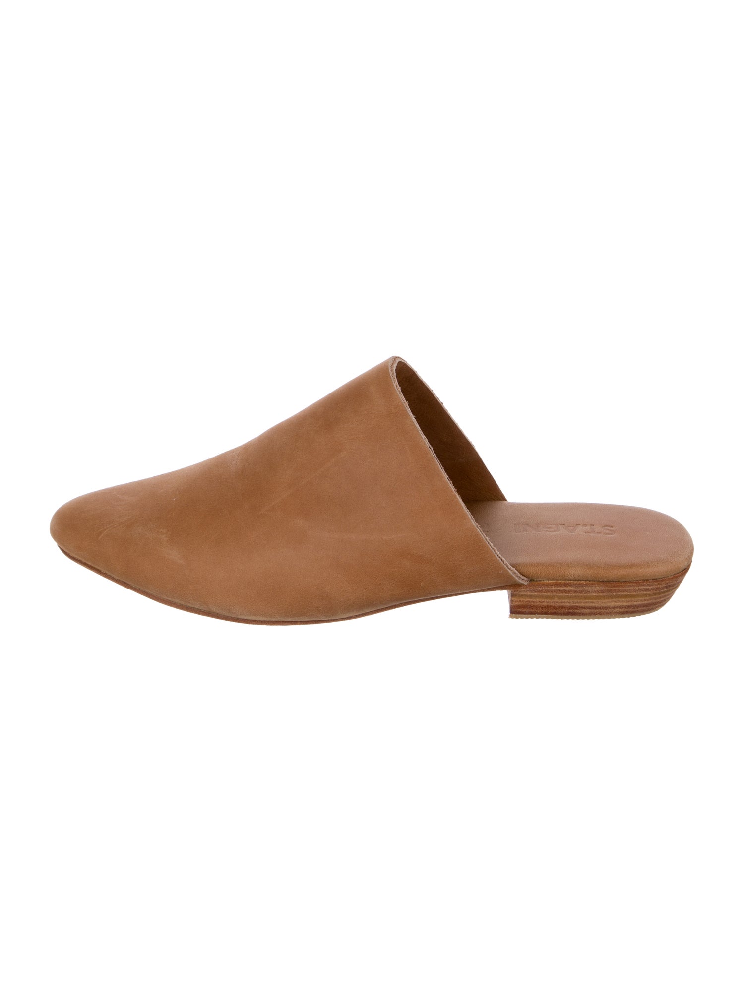 St. Agni Leather Mules