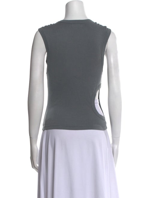 St. Agni Crew Neck Sleeveless Top